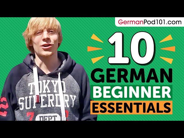 Learn German: 10 Beginner German Videos You Must Watch