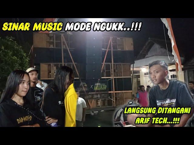 Penonton Minta Loss, Sinar Music di sruk Arif Tech Penyewa Langsung Mobal Penonton ketar-ketir