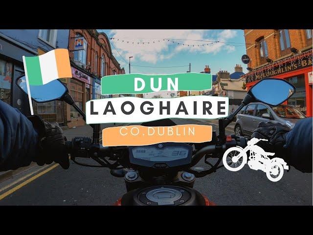 Riding through DUN LAOGHAIRE town 4K | DUBLIN - IRELAND | GoPro hero 8