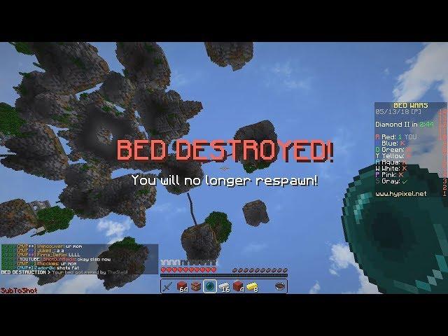 Bedwars - Block Clutch Montage (Over 30 Clutches)