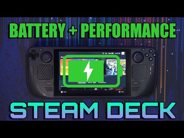 Steam Deck | 5 Tips For Better Battery Life + Performance