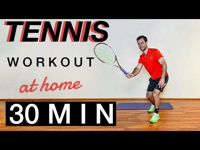 30 minute Tennis Workout at home