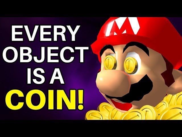 Is it Possible to Beat Super Mario 64 if Every Object is a Coin?