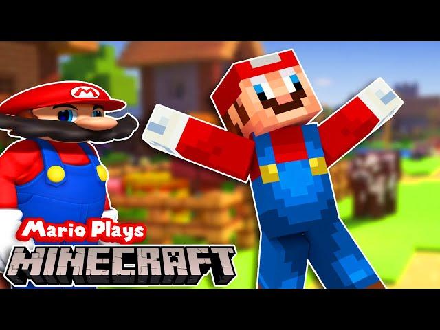 Mario Plays: MINECRAFT (also bedwars :D)