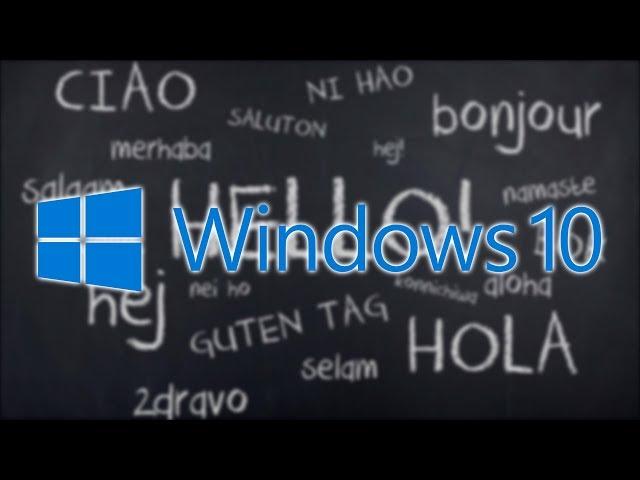 How-To: Windows 10 Sprache ändern