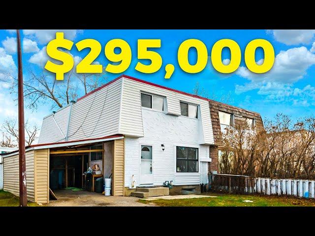 Tour A Renovated $295,500 Town Home In Calgary!