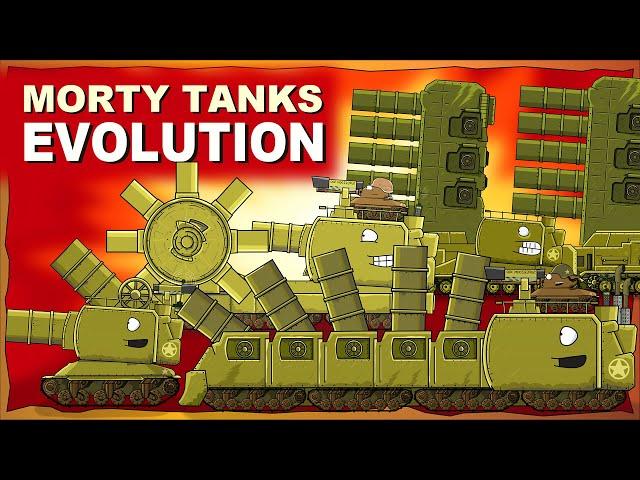 "Morty Tanks Evolution" Cartoons about tanks