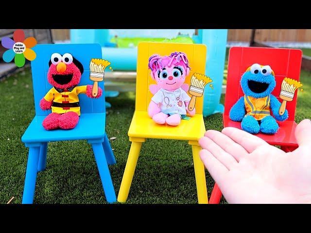 Sesame Street Elmo's Painting Class | Fun Learning Video for Kids and Toddlers