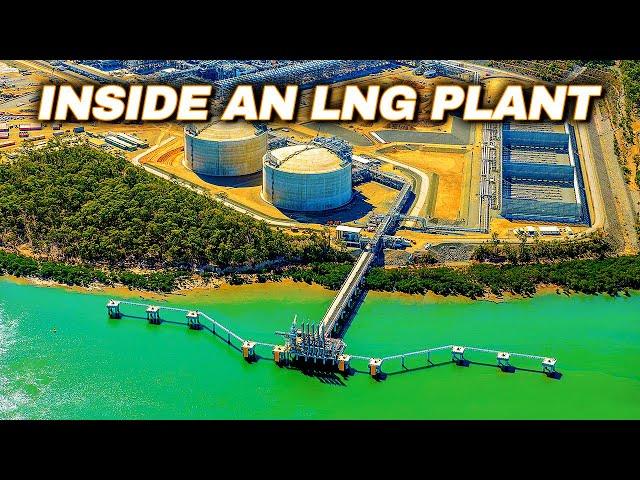 INSIDE the Multi-Billion LNG Production Complex on Sakhalin Island