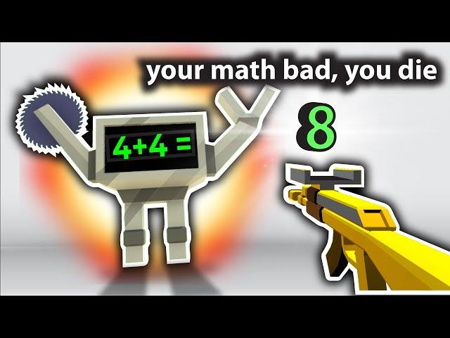 I Turned Math into a Shooting Game… (it's a bad idea)