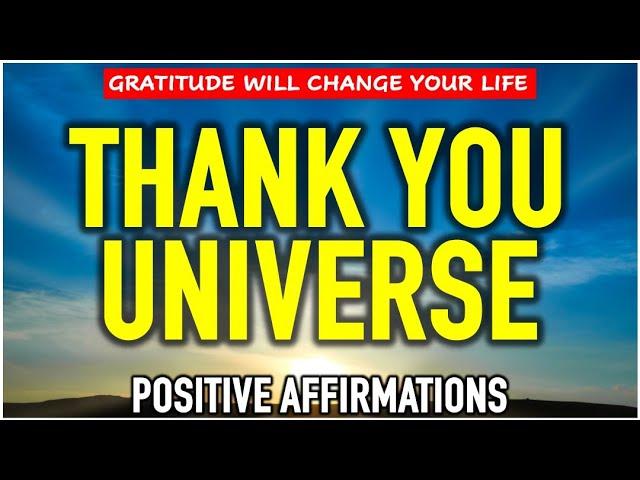 Powerful Thank You Affirmations TO START THE DAY WITH ️ #gratitudeaffirmations