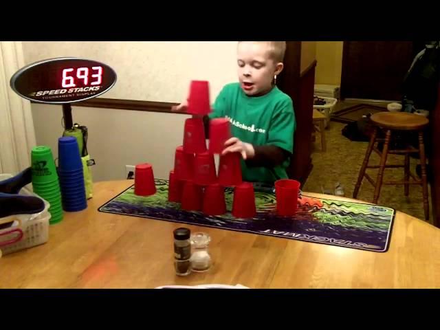 5 year old sport stacking cycle: 8.03