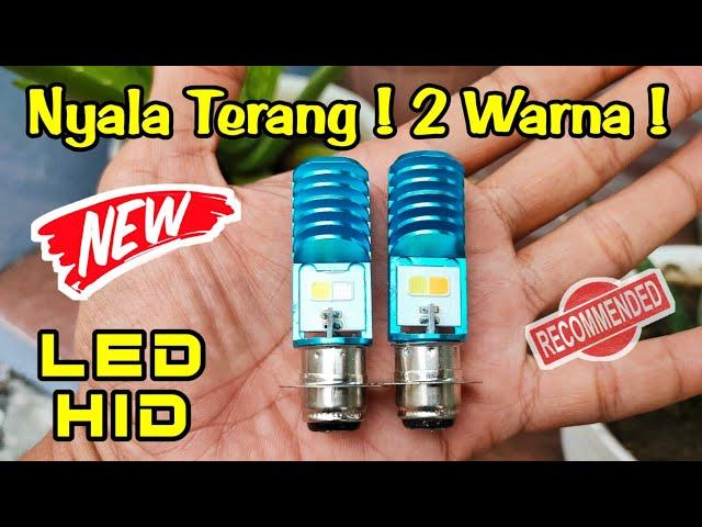 New ! LED Depan HID LED 2 WARNA. Hujan Tembus ! Kabut No Problem ! Bisa Pilih Warna Suka Suka.