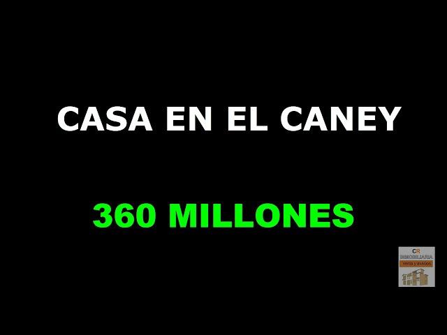 ▷Se vende casa en el CANEY | 360M