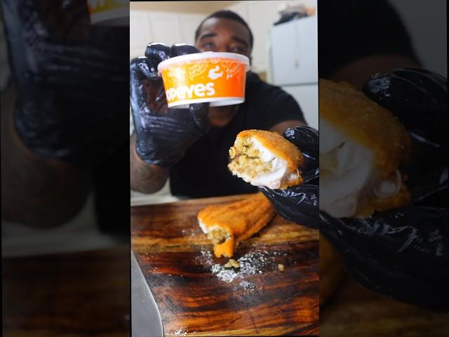 Catfish  Stuffed POPEYES Dirty Rice  #catfish #friedfish #popeyes #stuffedcatfish #deepfriedfish