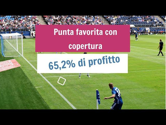 Punta squadra favorita con copertura su risultato esatto - trading Betfair - Basaksehir vs Gaziantep