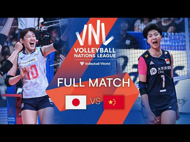  JPN vs.  CHN - Full Match | VNL 2022