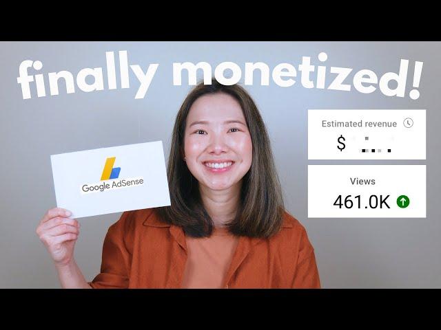 how much youtube paid me in my first month being monetized | ft. my analytics & monetization journey