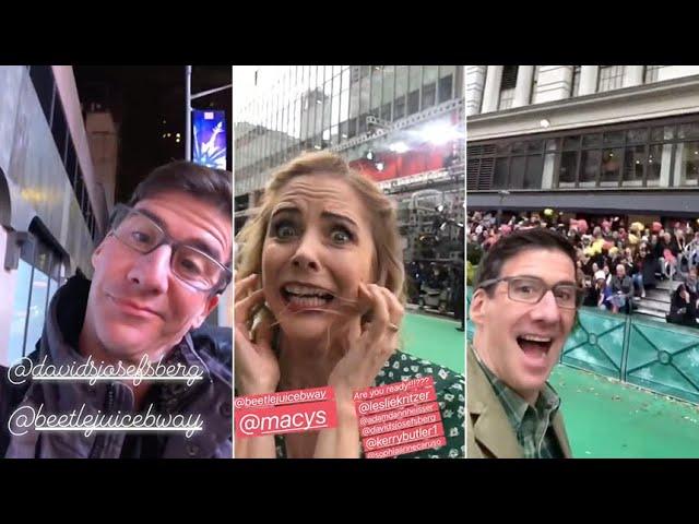 Beetlejuice Thanksgiving Day Parade Takeover with David Josefsberg