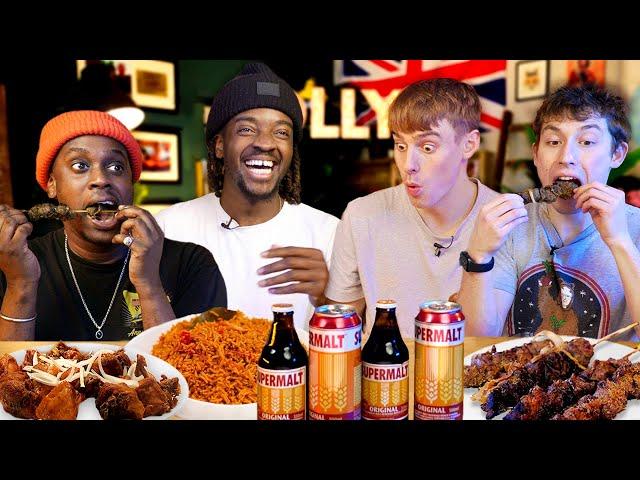 Rappers introduce us to Ghanaian food: Cow's feet + Turkey tails!!