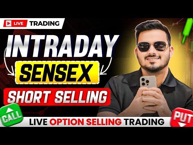 9 & 15 EMA Scalping Sensex Option Buying / Selling || 13 Jan || The Trade Room - Mayank Raj