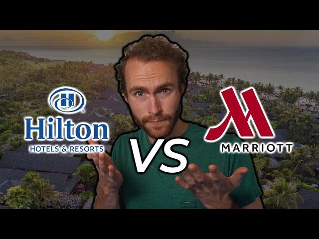 Hilton or Marriott // Which one is the better hotel chain to earn rewards?