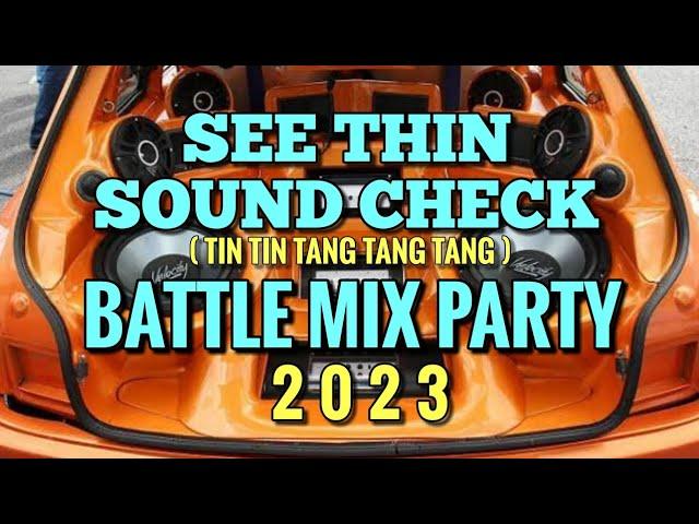 SEE THIN | BATTLE MIX | DJ JOECEL EXCLUSIVE REMIX | #battlemix #zumba  #tiktok #soundsystem