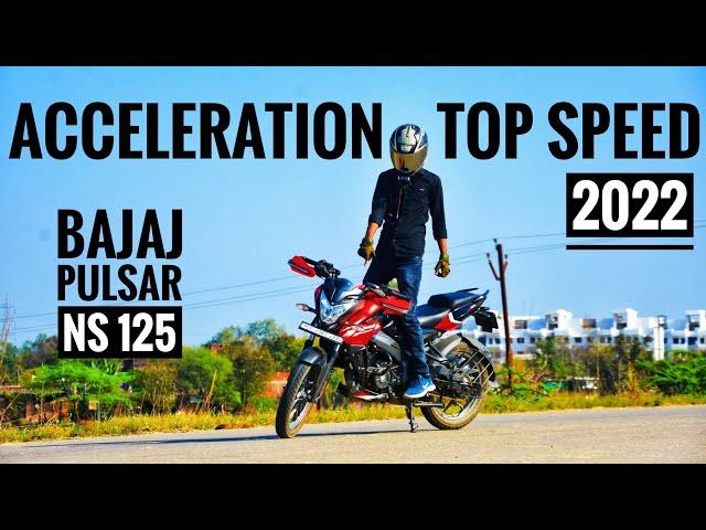 Bajaj Pulsar Ns 125 Bs6 2022 Top speed 0 -100 || Bikeholic Reknos ||