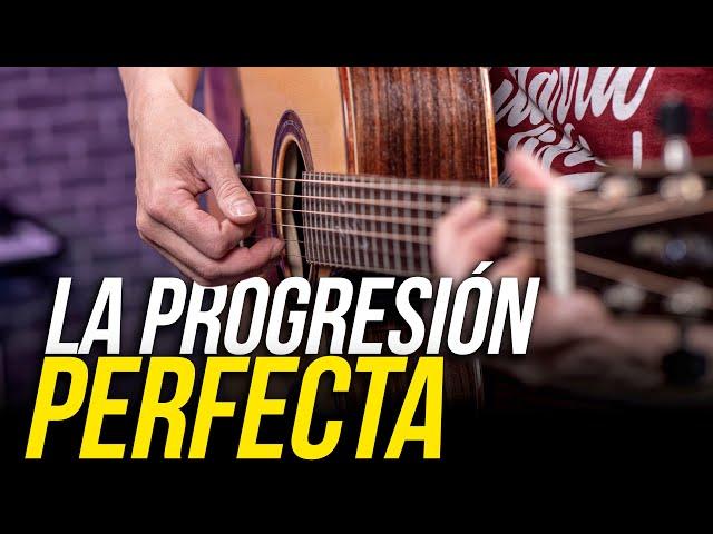 PROGRESIÓN de ACORDES PERFECTA para GUITARRA con el MEJOR ARPEGIO