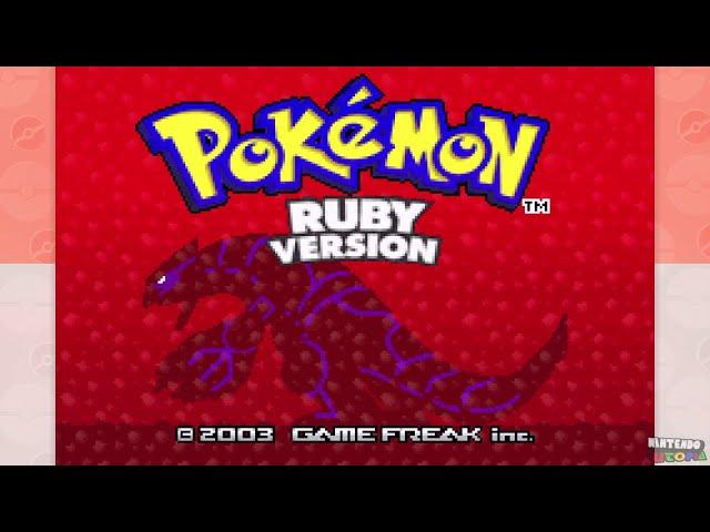 Pokemon Ruby for GBA ᴴᴰ Full Playthrough