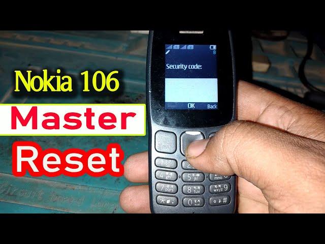 Nokia 106 Master Reset Reset || Nokia TA1114 Factory Reset || Nokia 106 TA 1114 Hard Reset Unlock