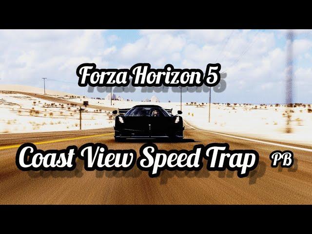 Forza Horizon 5 - Coast View Speed Trap PB