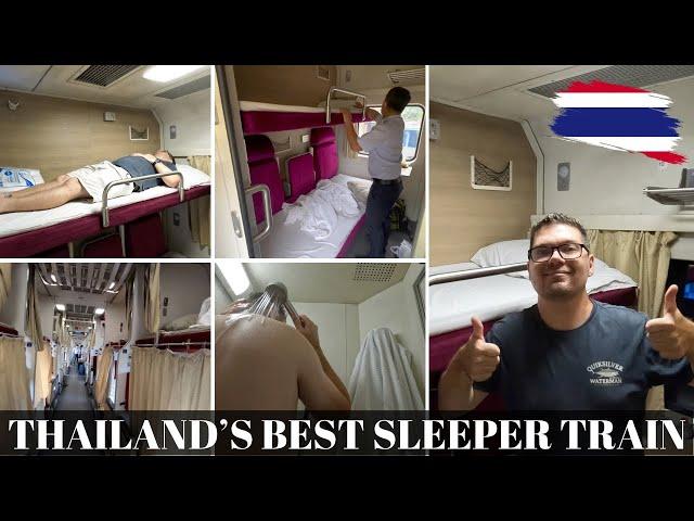 Thailand's BEST SLEEPER TRAIN - Surat Thani to Bangkok