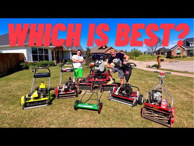 Which REEL MOWER is Right for YOU??? Reel Mower / Greens Mower Types & Differences