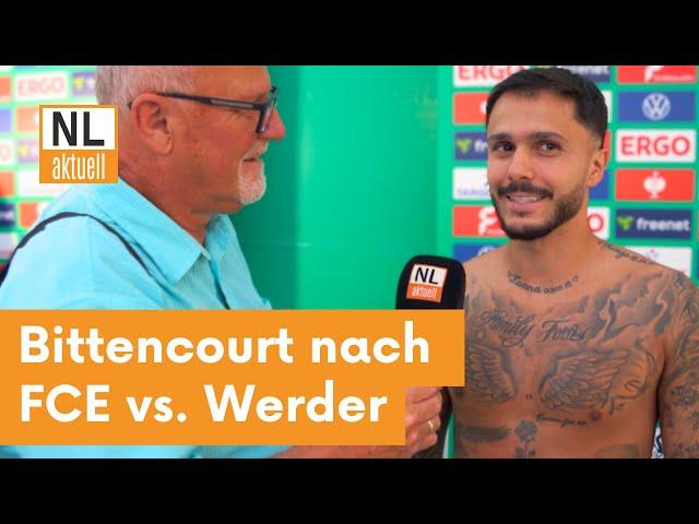 FC Energie Cottbus | Leonardo Bittencourt nach 3:1 Sieg für Werder Bremen