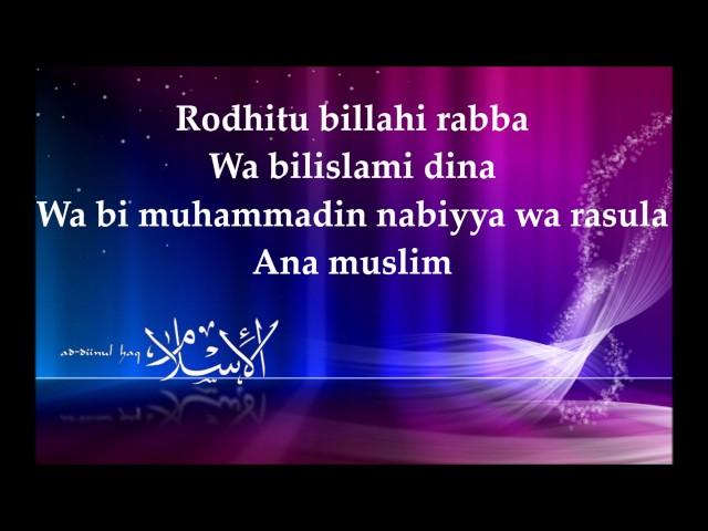 ANA MUSLIM ~ SIMFONI (LYRICS)