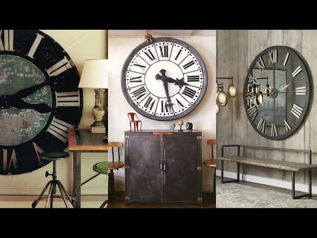 Large Wall Clocks Ideas. Wall Decor with Oversized Wall Clocks.