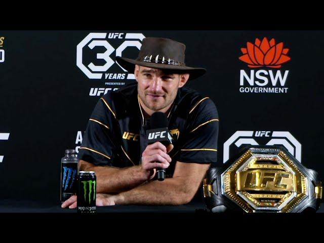 Sean Strickland Post-Fight Press Conference | UFC 293