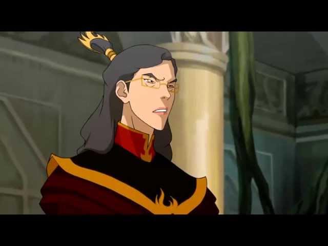 The Legend of Korra: Fire Lord Izumi Talks [Scene HD]