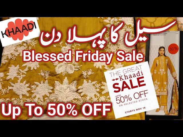 Khaadi Blessed Friday Sale Flat Sale 2024