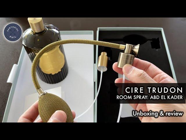 HOLIDAY GIFT IDEA: Cire Trudon Room Spray: Abd El Kader unboxing & review