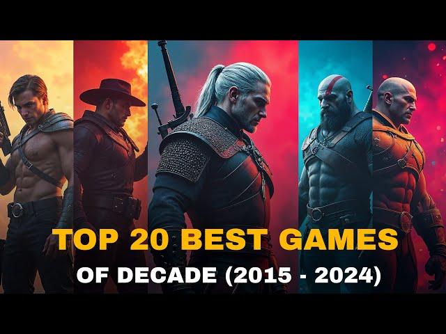 Top 20 Best Games of the Decade (2015-2024) | Ranked Across All Platforms!