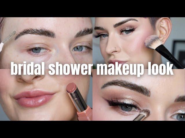 Bridal Shower Makeup Tutorial | Filmed close-up and in natural light!