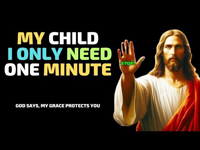 One Minute Message | GOD SAYS, MY GRACE PROTECTS YOU | 03/06/2025 | Lord Tells You