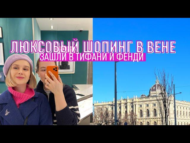 Люксовый шопинг в Вене | Гуляем по Вене | Шопинг со стилистом в Тиффани и Фенди | Вена январь 2023