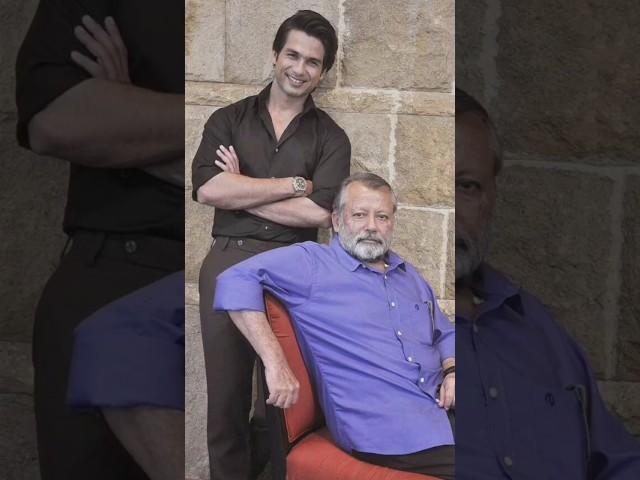 Shahid Kapoor with His Mom & Dad  Mother Neelima Azeem & Father Pankaj Kapur #shahidkapoor