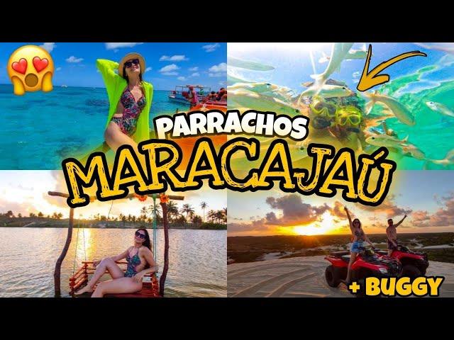 PARRACHOS DE MARACAJAÚ: MERGULHO | VIMOS PEIXINHOS | PASSEIO DE BUGGY | FEIRINHA EM PONTA NEGRA