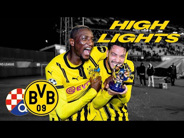 Convincing win in Croatia! | Zagreb – Dortmund 0:3 | Highlights