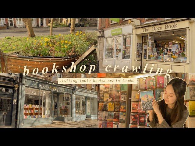 london bookshop crawl vlog  mini book haul & reading in cafés 