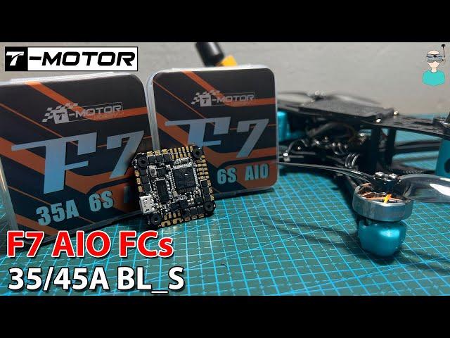 TMOTOR F7 35A-45A AIO FC - Overview & Flight Footage